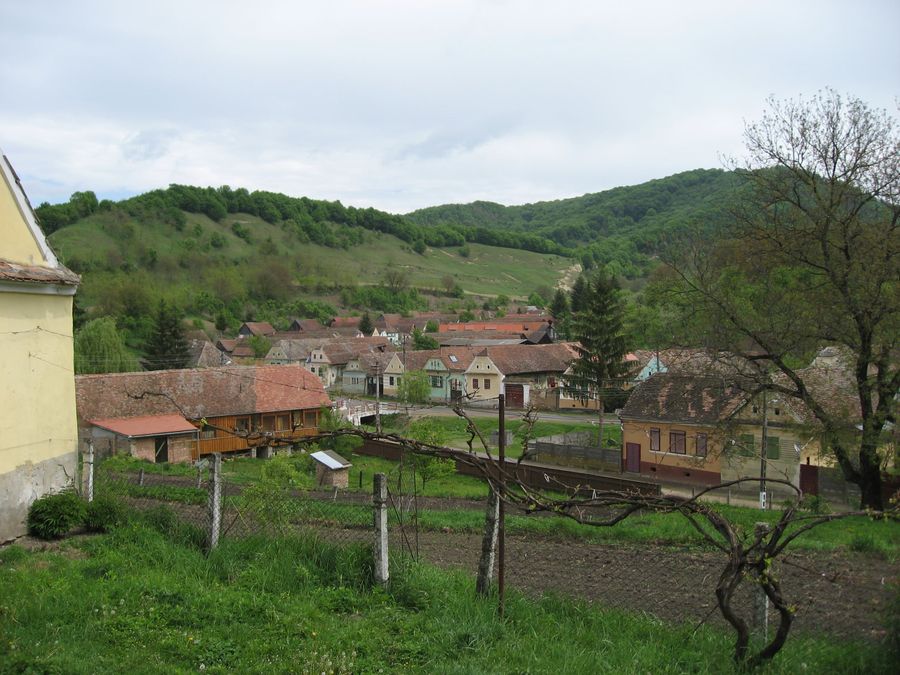 Mălâncrav, view over the village