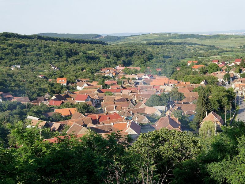 Sibiel in its valley